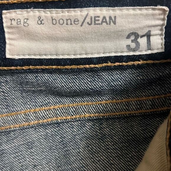 ✨Rag & Bone Tomboy Aged Wash Skinny Sz 31 Jeans✨ - Picture 10 of 11